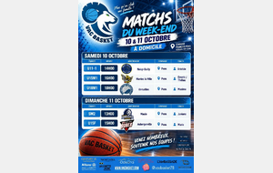 Match du week-end du 10 et 11 octobre