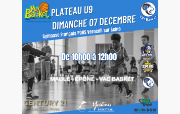 Plateau U9 dimanche 7 décembre