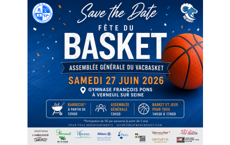 AG du VACBASKET le samedi 27 juin