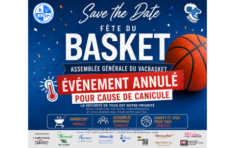 Annulation de la fête du club