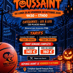 Stage de la Toussaint